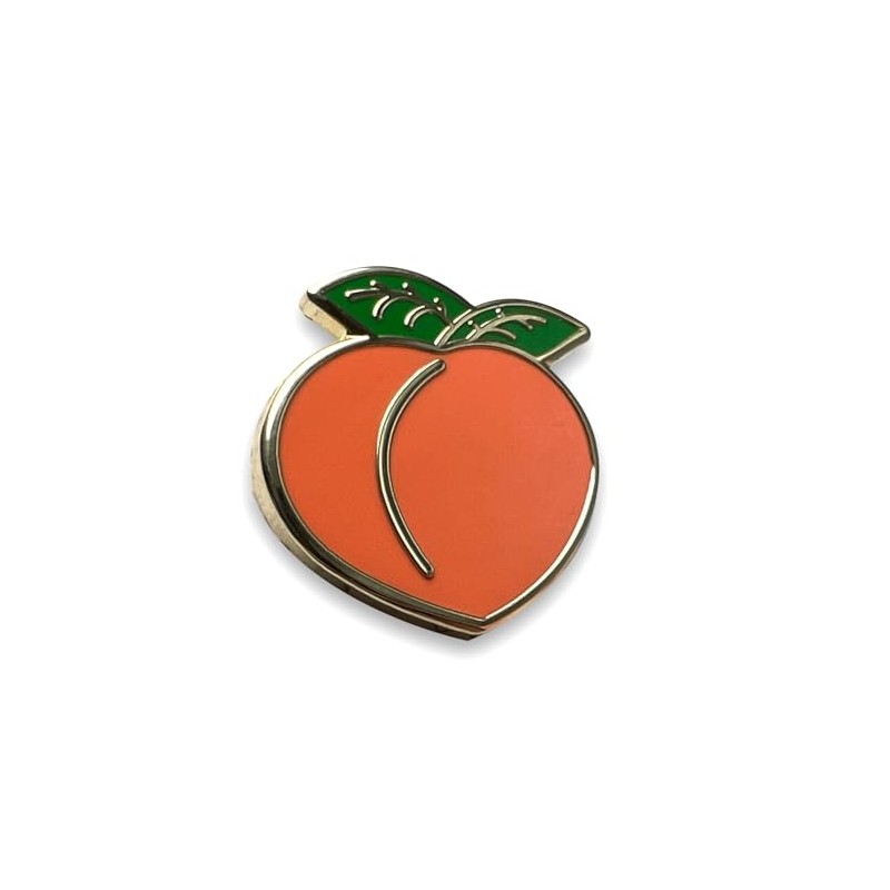 Peach Lapel Pin