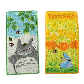 Marushin 1025007800 Pocket Towel, Set of 2, My Neighbor Totoro, 7.9 x 3.9 inches (20 x 10 cm), Kindergarten Entrance Supplies, Kindergarten Preparation, Nursery School, Kindergarten, Elementary School, Boys, Girls
