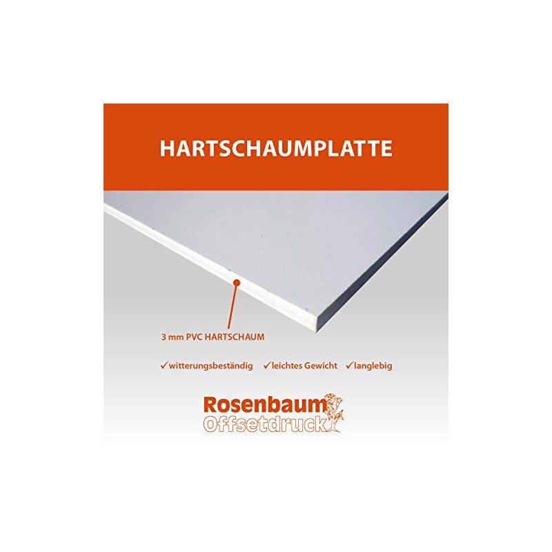 Grundstück wird videoüberwacht Sign 30 x 20 cm Sign 3