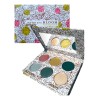 Paleta De Sombras Estuche Jafra Acabados Neon, Mate Nacarado