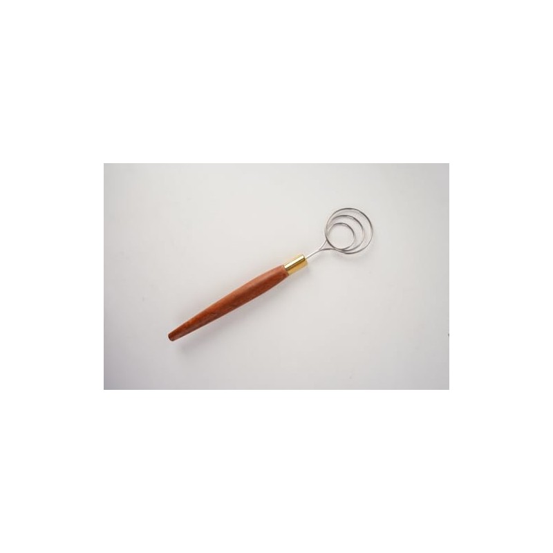 Danish Dough Whisk for Sourdough - 14” Stainless Steel Dough