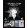 Belkin 6-Outlet Surge Protector Power Strip, 6ft Cord, 360° Rotating