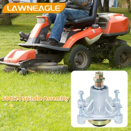 Lawneagle 604214 Spindle Assembly Replaces Hustler 604214 Spindle for Hustler Mower Hustler Raptor 52 inch Deck Spindle for Hustler Raptor 34", 36", 42", 52" Lawn Tractors