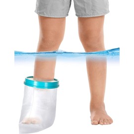 YuHaru Reusable Gibbs Cover Waterproof Shower Bandage Cover for Children Ankle