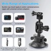 PULUZ Action Camera Suction Cup Mount for Insta360 X4 X3
