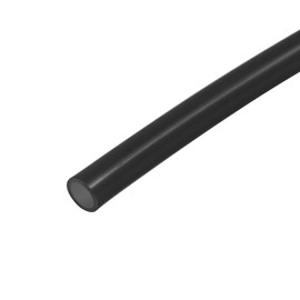 TA-VIGOR Pneumatic Air Tubing, 14mm OD x 10mm ID 1 Meters 3.28ft PU Polyurethane Air Compressor Tube Hose Pipe Black