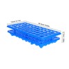 DECHOUS 2pcs Blue Plastic Scientific Test Tube Racks with Lab