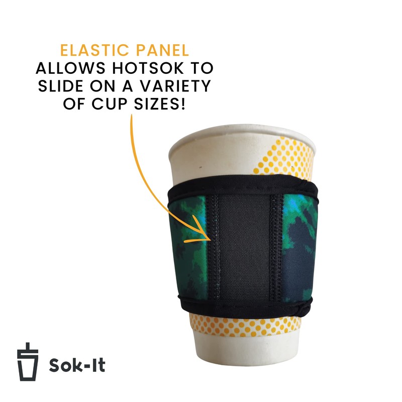 Sok It HotSok Coffee & Tea Reusable Insulated Neoprene Cup