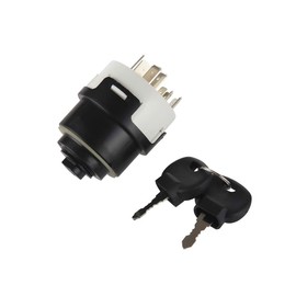 MDY 701-45500 85804674 50988 Ignition Switch 4 Position 11 Terminal 2 Keys Replacement for JCB,Excavator Parts and New Holland NH Case