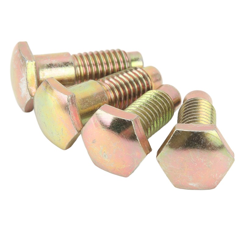 4PCS Car Seat Belt Bolts High Strength 13/16in Head Reliable