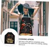 SHOWERORO 1pc Thanksgiving Theme Cooking Apron Apron for Bbq Grilling