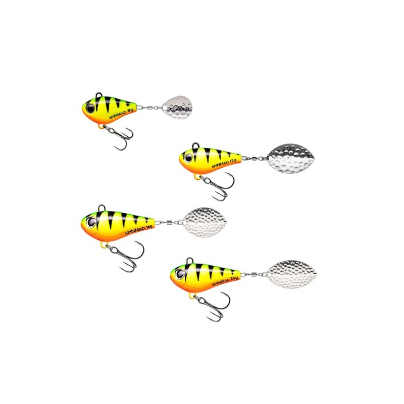 SpinMad Jigmaster 24g/jig spinner//Tail spinner//Various Colours to choose from