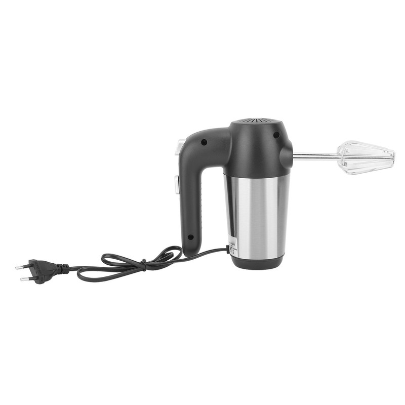 450W Electric Hand Mixer 304 Stainless Steel 5 Gear Speed