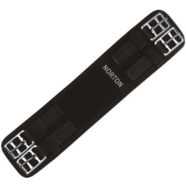 Norton Unisex's Short Girth, Black, 45 cm