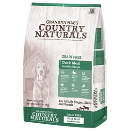Grandma Mae's Country Naturals Grain Free Dry Dog Food 4 LB Duck Recipe