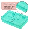 Mr. Pen- Clear Pencil Boxes, 6 Pack, Light Aqua Color,