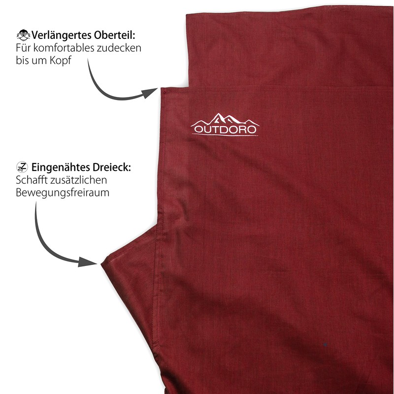 Outdoro Sleeping Bag, Ultra Light Travel Sleeping Bag, Only 350