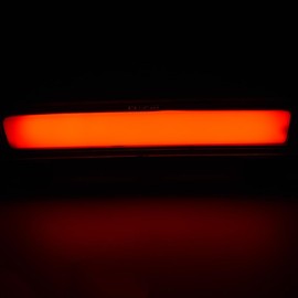 LQI LED Bar 3rd Third Brake Light, Compatible With 2000-2006 Chevy Suburban Tahoe GMC Yukon(ONLY For Liftgate Rear Doors), High Mount Rear Tail Cargo Lamp, Red Lens Clear Housing