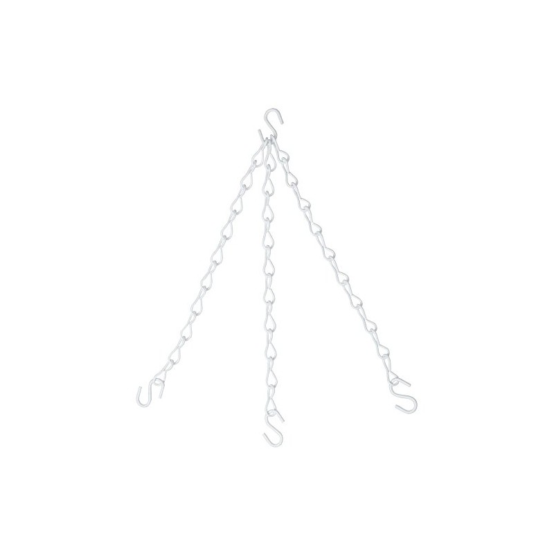National Hardware N275-040 V2663 Flower Plant Chain in White