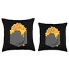 Mac And Cheese Pocket Throw Pillow