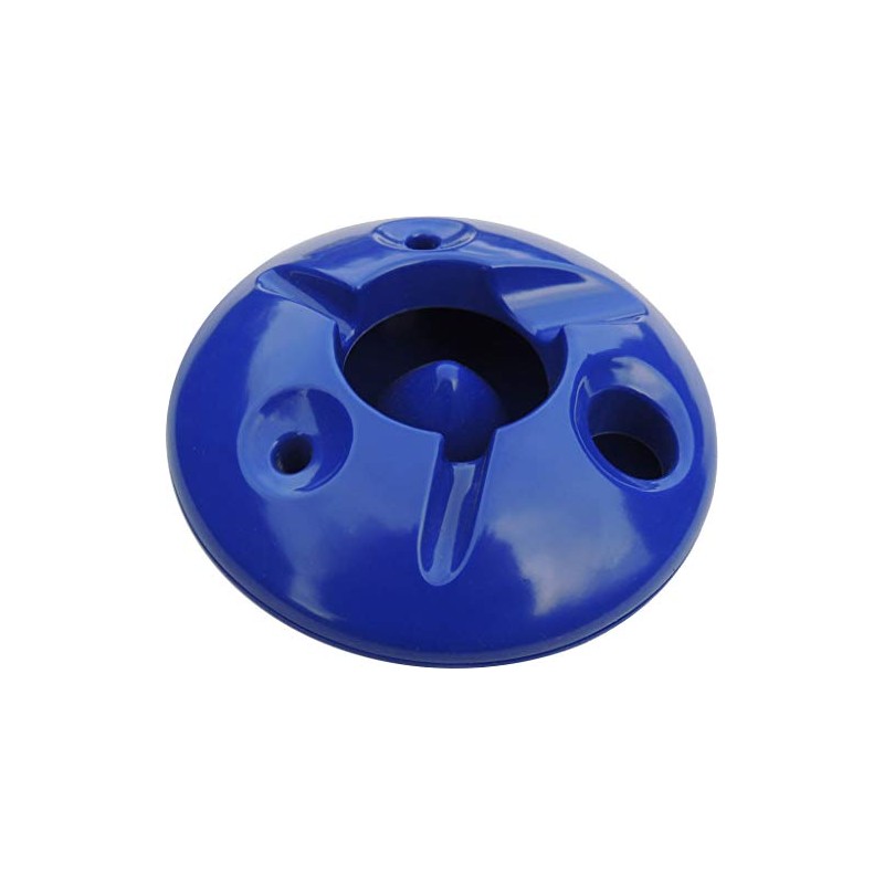 5 Inch Commercial Quality Melamine Windproof Ashtray - Royal Blue