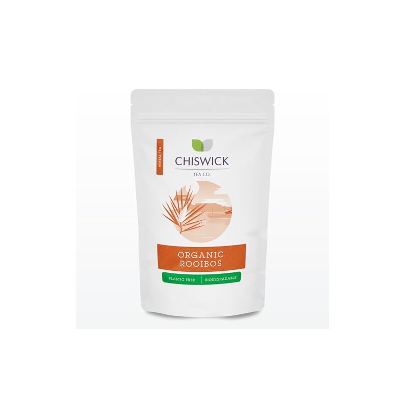 Organic Rooibos (Redbush) Premium Loose Leaf Herbal Tea - Chiswick