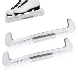 TogtherKings 1 Pair of Blade Protectors Ice Skates, Adjustable Ice Skate Protection, Ice Skate Protectors with Spring Figure Skating Accessories, Blade Protectors for Ice Hockey Skates, for Hockey
