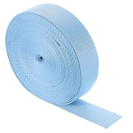 sourcing map 10 Yards Nylon Webbing Strap, 1 3/8-inch(38mm) Flat Webbing Straps Nylon Heavy Duty Webbing Strap for Luggage Strap Backpack Repairing DIY Crafting, Sky Blue