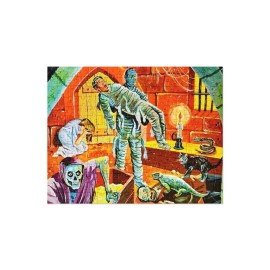 RetroVintageGear 60's MONSTERS 11"x 14" Jigsaw Puzzle Vintage Monsters FUN C@@L!!