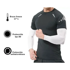 Muna Manga Protectora Para Brazos Protección Solar Uv 1 Par