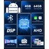 Hi-Res DSP 46EQ 8Core 4G 64G Double Din Car Stereo