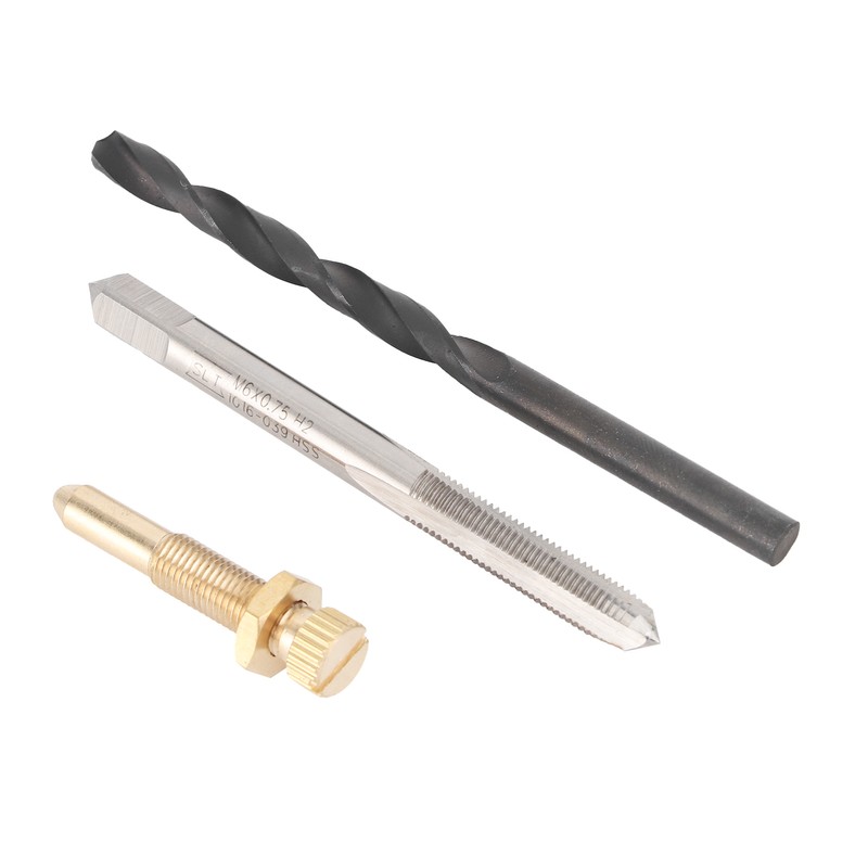 Idle Screw Kit Carburetor Repair Tool with Drill Tap for