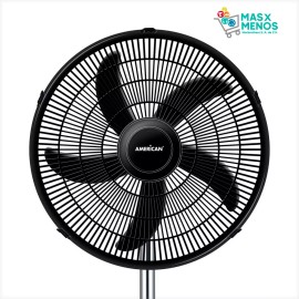 American Ventilador Pedestal American 7418 18 Pul 5 Aspas 3 Velocidades 110v