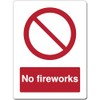 Red Circle Prohibited Act Metal Sign For Office Work Site