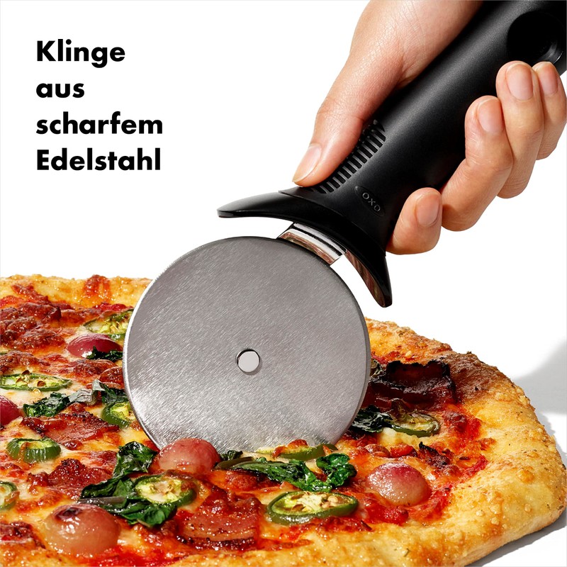OXO Good Grips Pizza Cutter, 3.5-inch, Black
