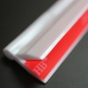 4 x 200mm White Acrylic Hinges. No glue required, Self