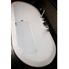 YK Decor Non Slip Bath Tub Mat Anti-Bacterial Bathtub Mats
