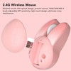 Cute Rabbit Wireless Mouse 2.4G Adjustable DPI Sensitivity 33ft Effective
