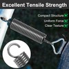 GUNGY Extension Spring 90mm Tension Spring With Dual Hook in