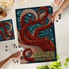 Heceta Head Lighthouse, Oregon Coast, Octopus Mosaic (1000 Piece Puzzle,