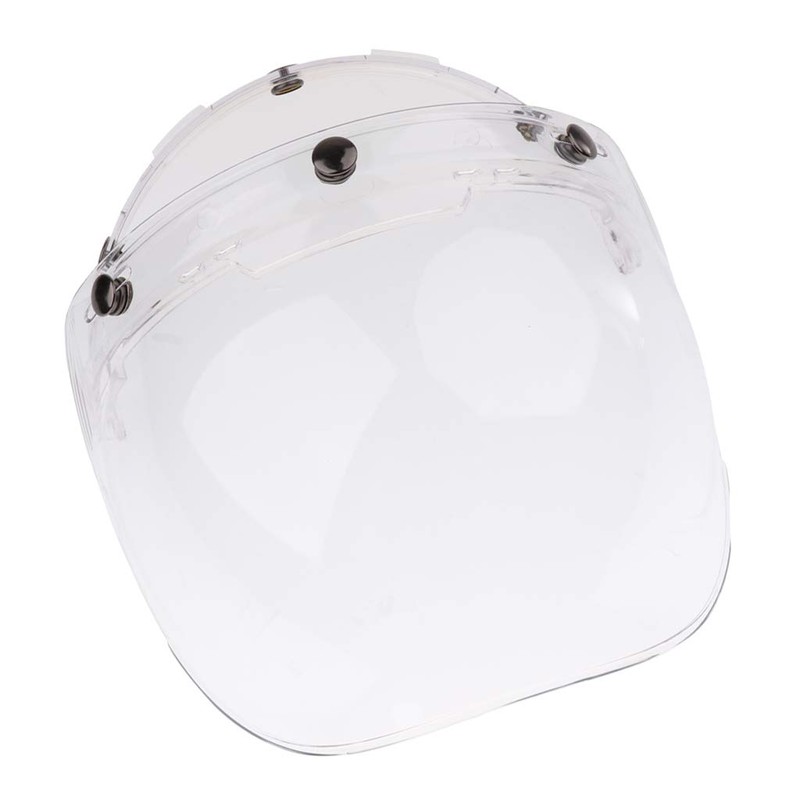Bonanza Biltwell Compatible Motorcycle Helmet Bubble Flip Up Windshield Visor