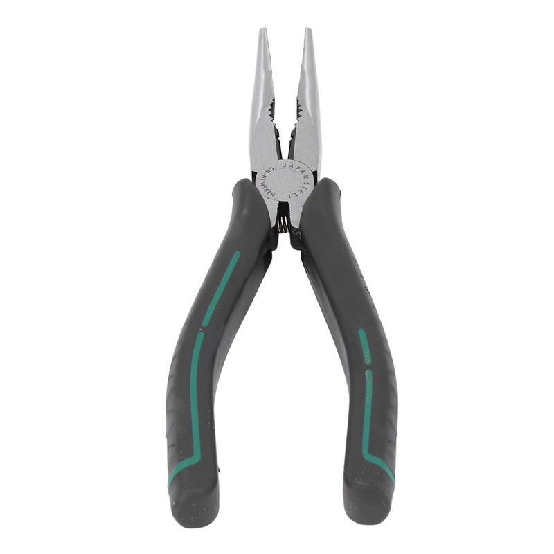Needle Nose Pliers 8in CRV Long Mini with Non Slip