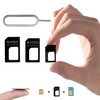 4 in 1 Nano SIM Karten Adapter,SIM Adapter,Simkarten Adapter,SIM-Karten-Adapter mit