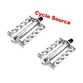Fenix Lowrider Classic SQUARE TWISTED PEDALS 1/2" Chrome Cruiser Chopper LOWRIDER CLASSIC BICYCLE BIKE