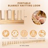 FRYTEPUYE Chunky Blanket Loom - Loom for DIY Throw Blankets,