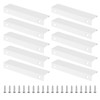 PATIKIL Mount Finger Edge Pull, 10 Pack 120mm/4.72" Aluminum Alloy