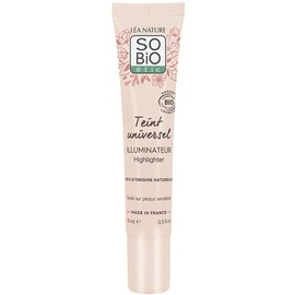 LÉA NATURE SO Bio Étic | Bio-zertifizierter Highlighter – Universal-Teint | erhellt – Effekt gut aussehend | flüssige & leichte Textur | Bio-Jojobaöl | 99% natürlichen Ursprungs – Vegan | Made in