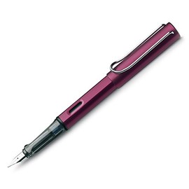 LAMY AL-star Black Purple Fountain Pen 029 (Nib Size - Broad)