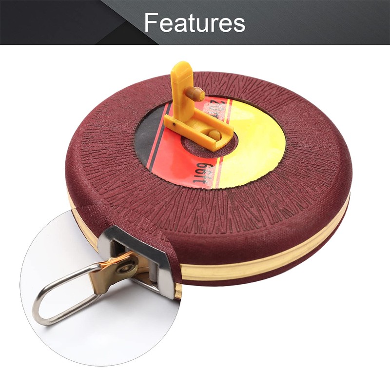 Utoolmart 20m / 65.6ft Cloth Tape Measure Soft and Retractable