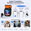 Wireless Translation Earbuds for Travel & Calls – Bluetooth AI